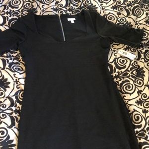 Bisou Bisou Black Curvy Party Dress